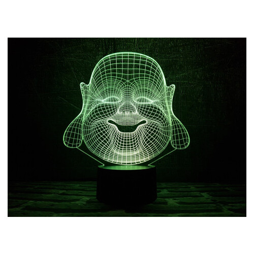 Змінна пластина для 3D нічника 3DToyslamp Хотей (12-230) фото №1