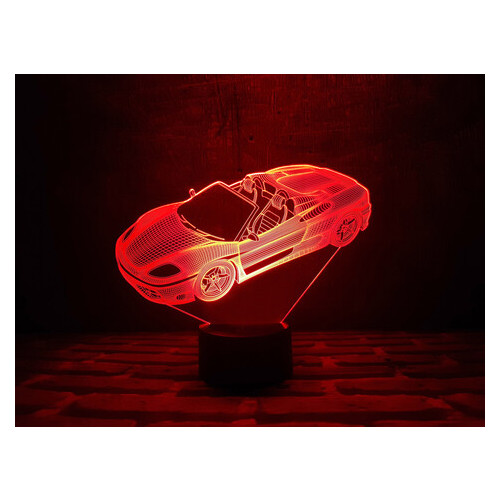 Змінна пластина для 3D світильників 3DToyslamp Автомобіль 3 (12-179) фото №1