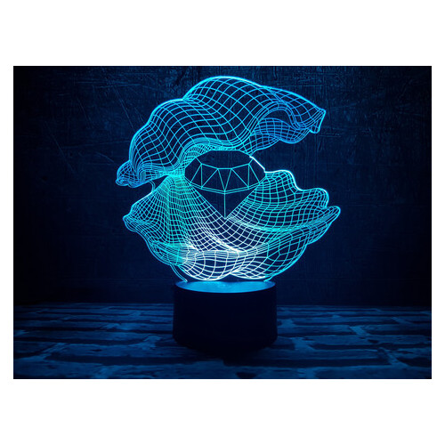 Змінна пластина для 3D світильників 3DToyslamp Черепашка 2 (12-35024) фото №2