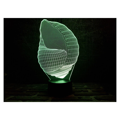 Змінна пластина для 3D світильників 3DToyslamp Черепашка (12-096) фото №1
