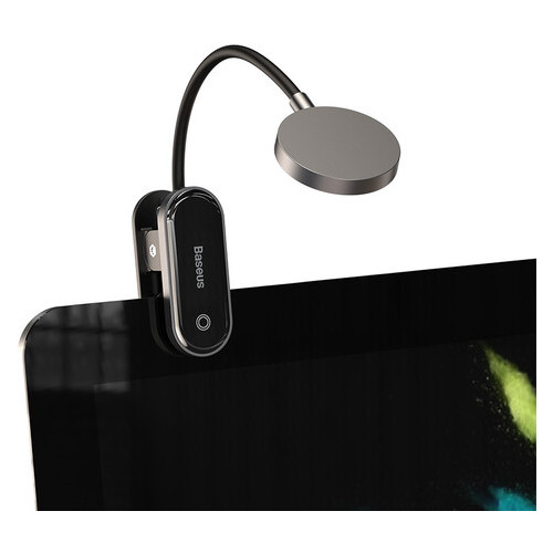 Лампа Baseus DGRAD-0G Comfort Reading Mini Clip Lamp акумуляторна настільна сіра фото №4