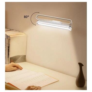 Лампа универсальная Baseus Magnetic Stepless Dimming Charging Desk Lamp Pro (DGXC-02) White (12739) фото №2