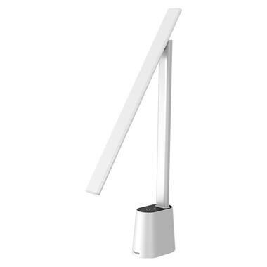 Лампа настольная BASEUS Rechargeable Folding Reading Desk Lamp DGZG-0G белая фото №1
