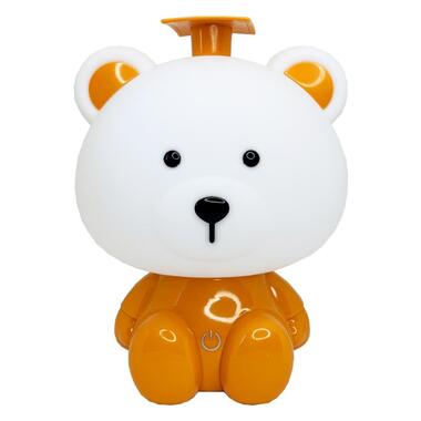 Ночник детский Медведь MGZ-1406(Orange) сетевой питание от USB   фото №1