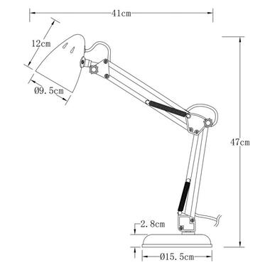 Настольная лампа Italux TB-29928-BG Notari фото №3