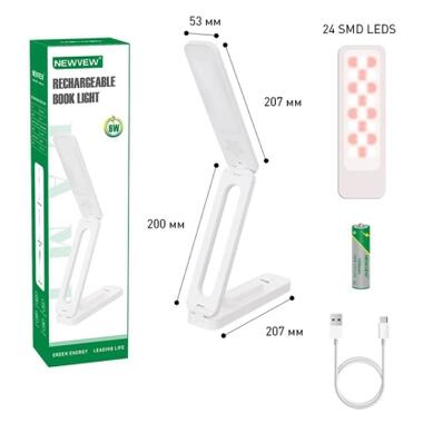 Настольная лампа NEWVEW NV-J14 1200mAh White (NWVW-NV-J14-WH) фото №6
