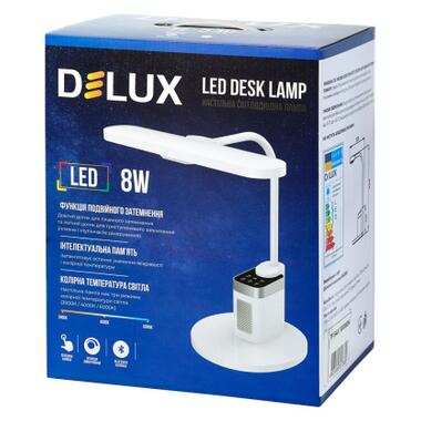 Настільна лампа Delux LED TF-540 8 Вт (90018133) фото №3