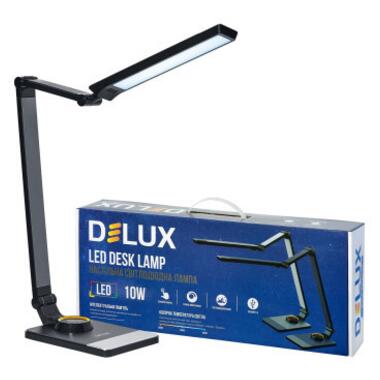 Настільна лампа Delux TF-520 10 Вт LED 3000K-4000K-6000K USB (90018129) фото №3