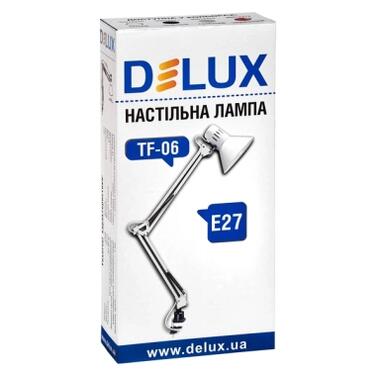 Настольная лампа Delux TF-06 E27 Чорна (90012371) фото №3