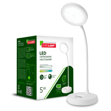 Настольная лампа Eurolamp 5W 400Lm 2800-6500K Type-C+Battery 2400mAh (LED-TLB-5W) фото №2