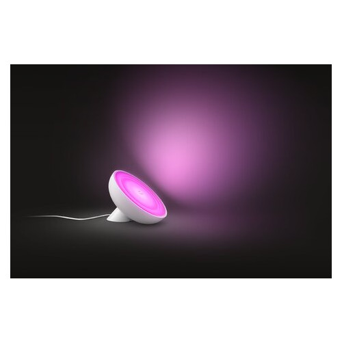 Настільна лампа Philips Hue Bloom 2000K-6500K Color Bluetooth біла (929002375901) фото №4