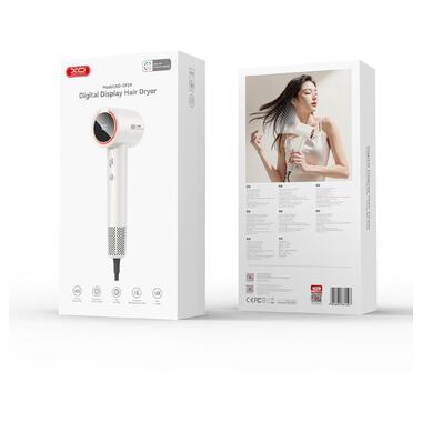 Фен XO Hair Dryer CF29 White фото №7