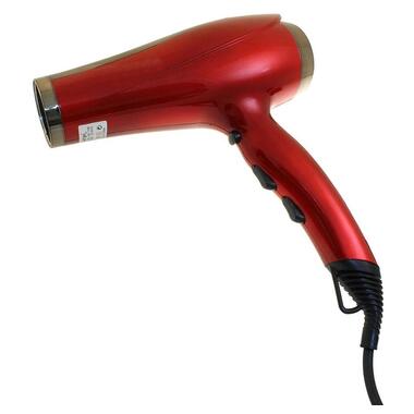 Фен для укладання волосся з концентратором XPRO GM-1768 червоний (40545-GM-1768_376) фото №4