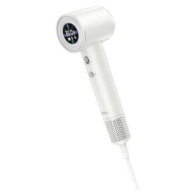 Фен Hoco high-speed negative ion hair dryer with digital display HP10 белый фото №1
