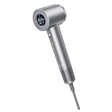 Фен Hoco high-speed negative ion hair dryer with digital display HP10 серый фото №1