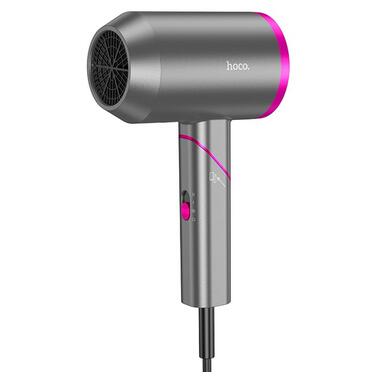 Фен Hoco Hot and cold air hair driver HP13 Plus розово-красный фото №1