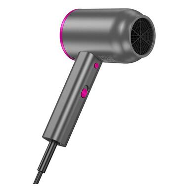 Фен Hoco Hot and cold air hair dryer HP13 розовый фото №1