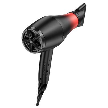 Фен Hoco Hot and cold air hair dryer HP15 черно-красный фото №2