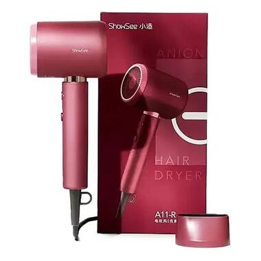 Фен ShowSee Electric Hair Dryer Red A11-R фото №3