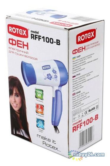 Фен Rotex RFF100-B фото №5