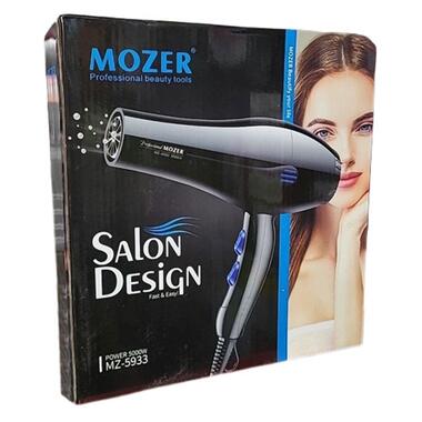 Мощный фен для укладки волос Surker SK-3209 Чёрный 43935-SK-3209_291 фото №7