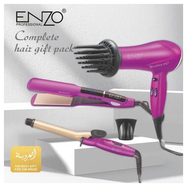 Фен для сушіння волосся + плойки ENZO EN-6303 (43080-EN-6303_1622) фото №7