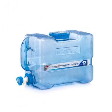 Каністра для води Naturehike Water container PC7 12 л transparent (NH18S012-T) 6927595726617 фото №1