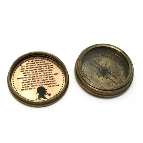 Компас Немає Шерлок Холмс бронза діаметр 6 см (DN29288) фото №1