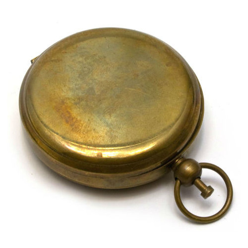 Компас Даршан карманный антик бронза Brass Pocket Compass - 1.75in 6,5х5х1,5 см (28234) фото №2