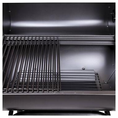 Вугільний гриль-барбекю Light House LS-15822 BK чорний фото №7