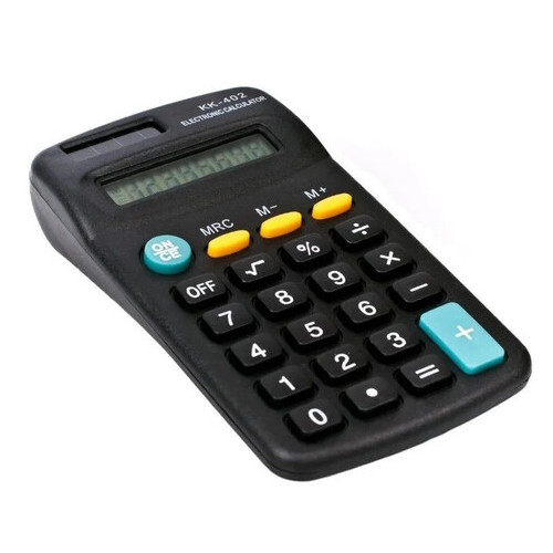 Калькулятор Kenko KK 402 карманный черный (ZE35iz12441) фото №2
