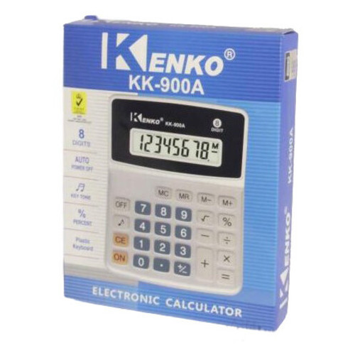 Простой калькулятор Kenko KK-900 A настольный серый с черным (ZE35iz12450) фото №3