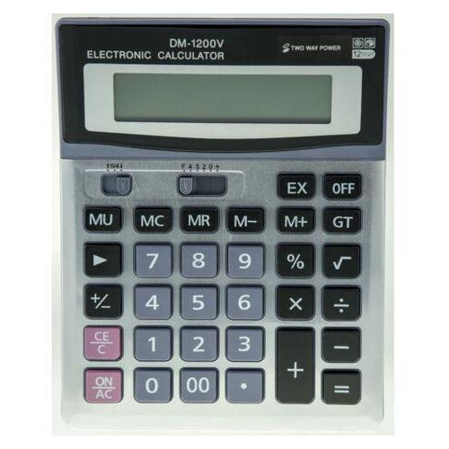 Калькулятор DM-1200V фото №1