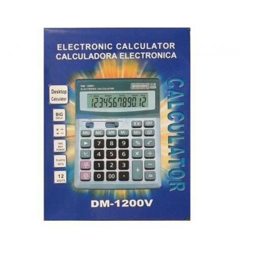 Калькулятор DM-1200V фото №2