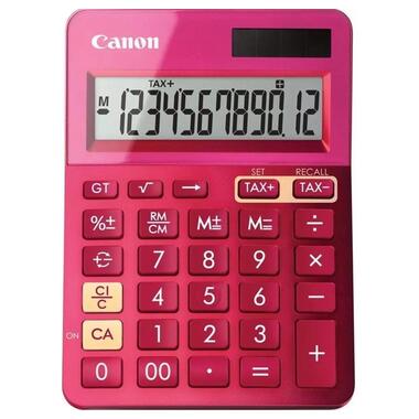 Калькулятор Canon LS-123k Pink (9490B003) фото №1