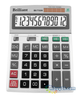 Калькулятор Brilliant BS-7722M фото №1