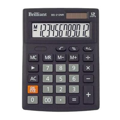 Калькулятор Brilliant BS-212NR фото №1