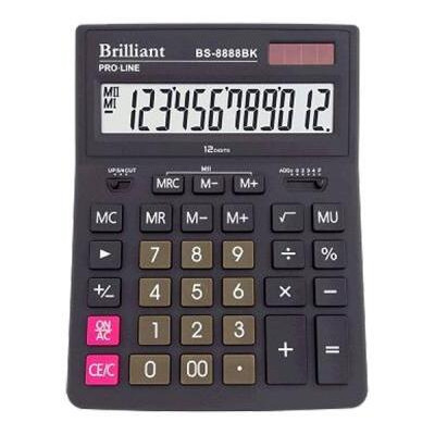 Калькулятор Brilliant BS-8888BK фото №1