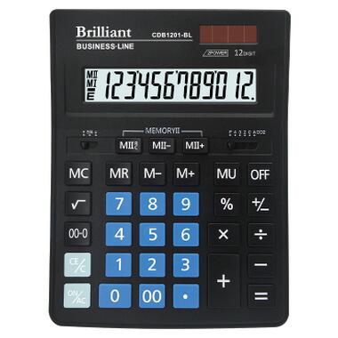 Калькулятор Brilliant CDB1201-BL фото №1