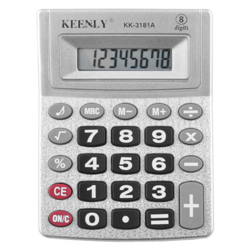 Калькулятор Keenly KK-3181A-8 музыкальный фото №1