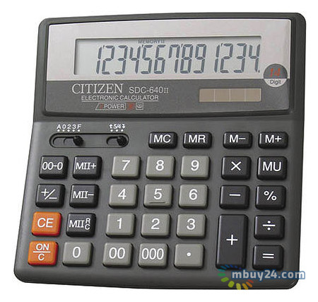 Калькулятор Citizen SDC-640 фото №1