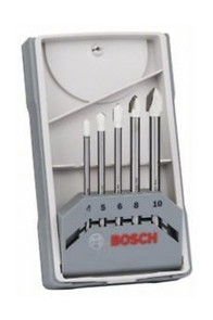 Набір свердел Bosch X-Pro 5 Expertceramic 4-10мм (2.608.587.169) фото №1