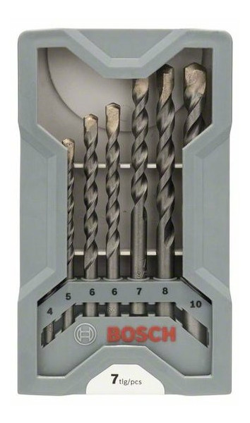 Набір свердел Bosch X-Pro CYL-3 Silver Perc 7шт (2.607.017.082) фото №2