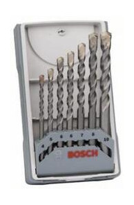 Набір свердел Bosch X-Pro CYL-3 Silver Perc 7шт (2.607.017.082) фото №1