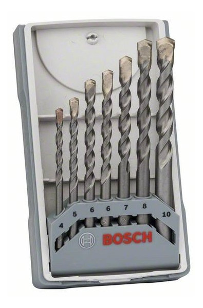 Набір свердел Bosch X-Pro CYL-3 Silver Perc 7шт (2.607.017.082) фото №3