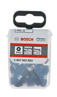 Набір біт Bosch Impact Control PH2 (2.607.002.803) фото №1