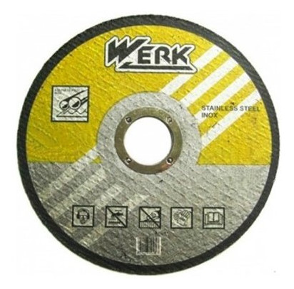 Коло абразивне по металу Werk 125х12х22,23 (WE201105) фото №1