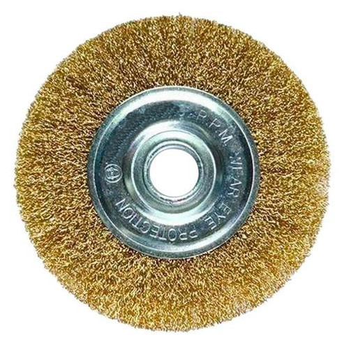 Щітка дискова Housetools 200 мм рифлена (60K930) фото №1