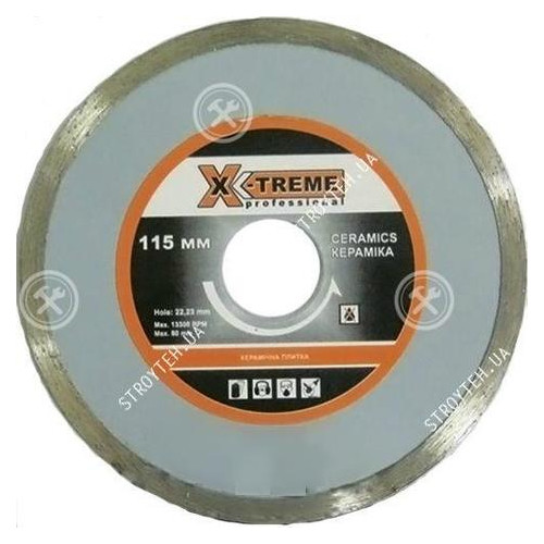Алмазный круг X-Treme Ceramics 1A1R 115*5*22.225 фото №1