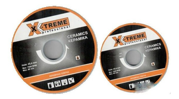 Алмазне коло X-Treme Ceramics 1A1R 250*6*26*25.4 фото №1